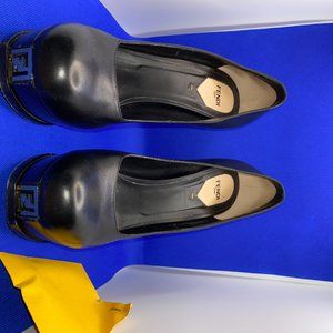 Fendi Décolleté Napa Nero